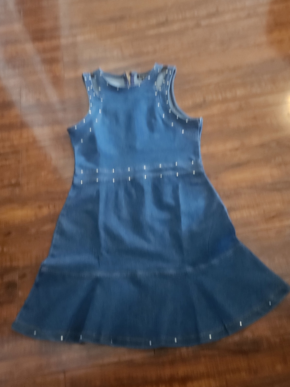 Classic Jean Sleeveless Dress